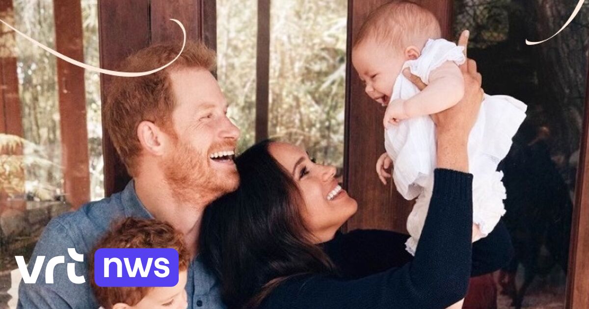 Harry and Meghan show first photo of daughter Lilibet on their Christmas card