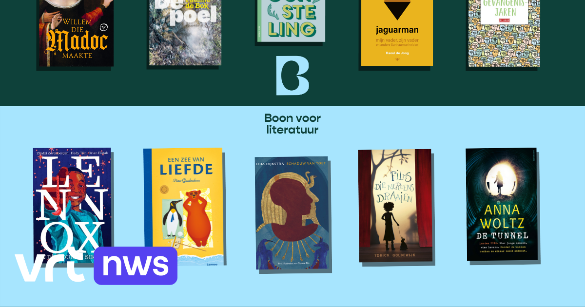 These – mainly Dutch – books are in the last straight line for De Boon, the new literature prize