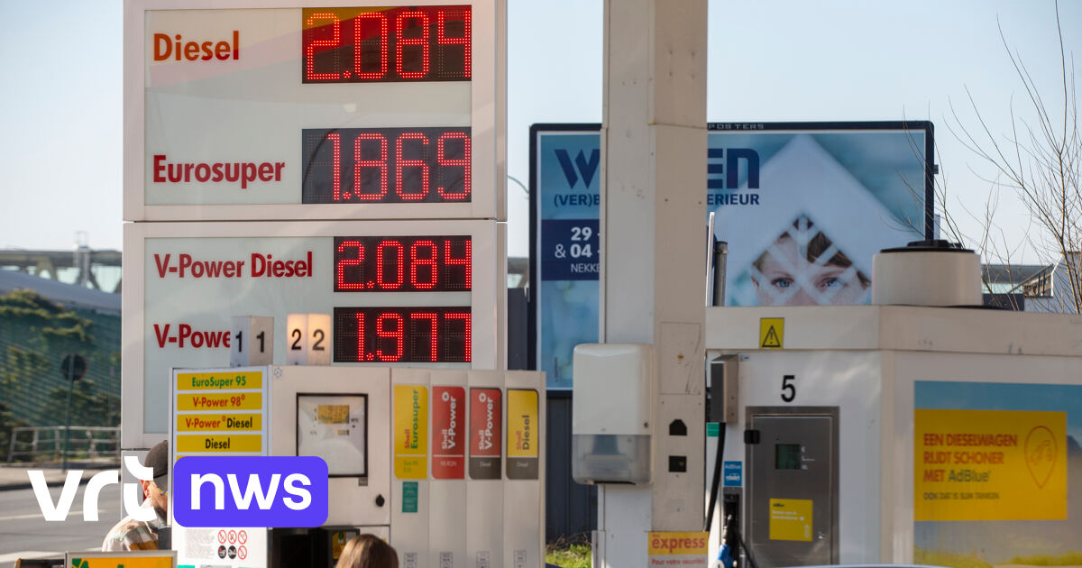 The price of diesel will rise sharply again tomorrow: 1 liter will be 20 cents more expensive to a maximum of 2,286 euros