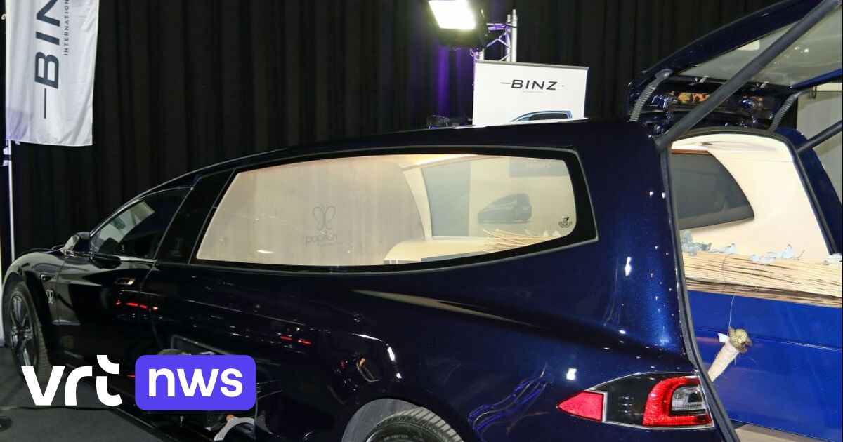 A first: funeral director from Maasmechelen converts Tesla into a funeral car