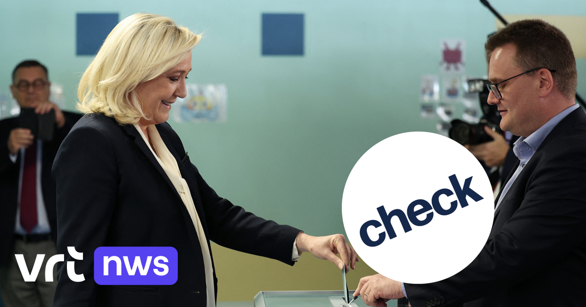 Image accompanying Meer dan een miljoen stemmen voor Marine Le Pen zijn zomaar verdwenen, verkiezingsfraude dus.
