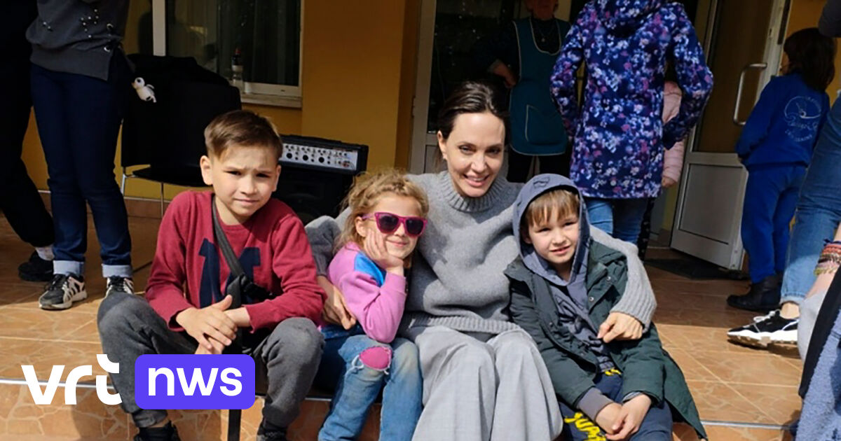 Actress Angelina Jolie visits Lviv in Ukraine and has to take shelter from air raid sirens: “No, I’m not afraid”