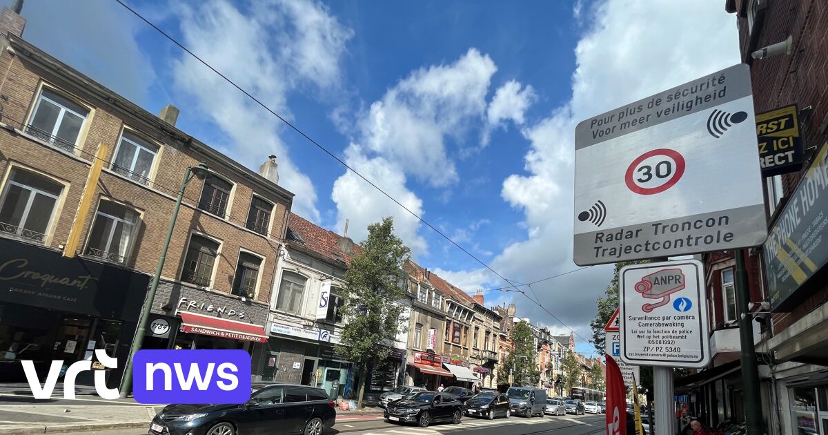 Nieuwe trajectcontrole op Gentsesteenweg in Molenbeek en Sint-Agatha-Berchem
