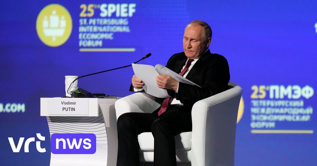 «Блицкриг западной экономики провалился», — заявил Владимир Путин на Петербургском экономическом форуме.