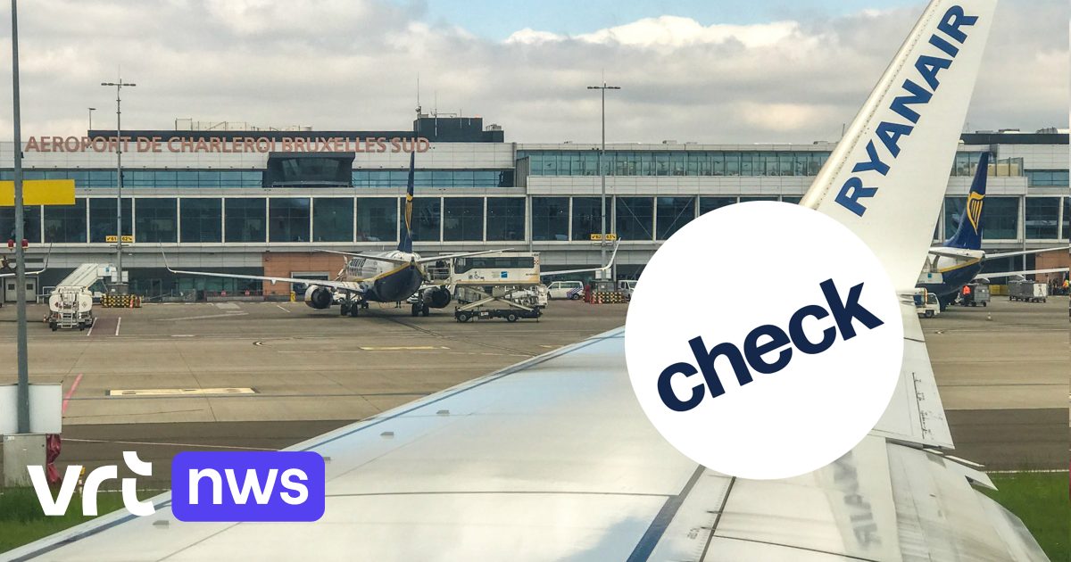 Image accompanying Ryanair sprak in mails naar zijn klanten over "nutteloze" of "onnodige" stakingen.