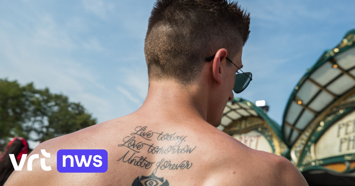 Tomorrowland: Hunderte lassen sich Tattoo stechen, Dimitri Vegas & Like  Mike ehren verstorbenen Vater | VRT NWS: nachrichten