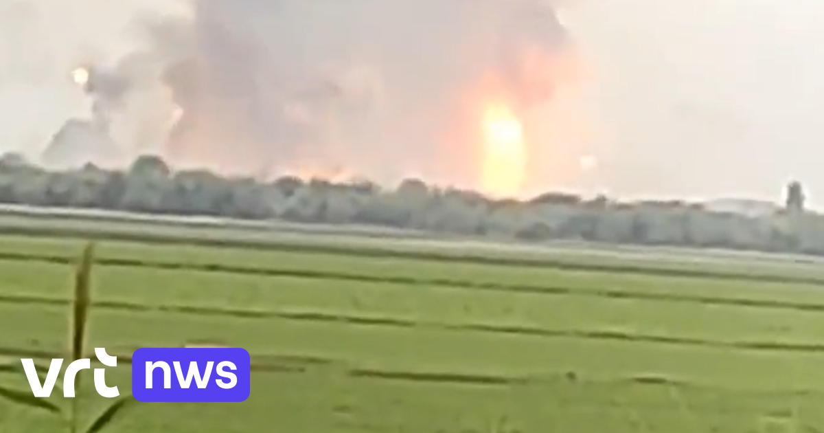 De Krim opnieuw opgeschrikt door explosies: munitiedepot en elektriciteitsstation in brand, mogelijk