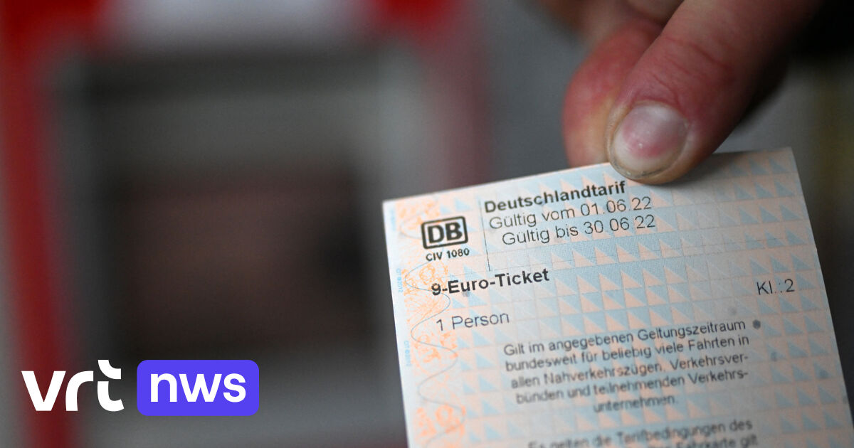 The German 9-euro financial ticket for community transportation saved 1.8 million tonnes of CO2