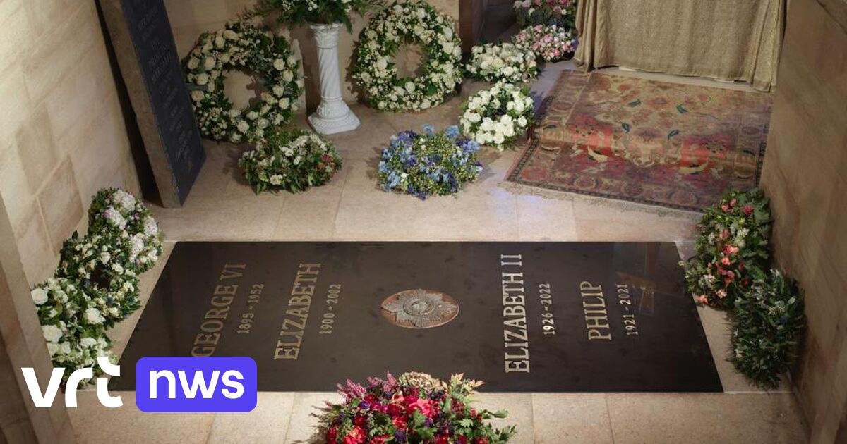 Buckingham Palace shares the first photo of the Queen’s tombstone