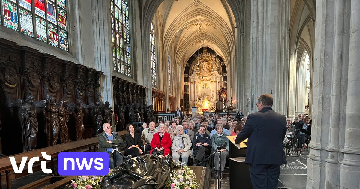 The Isabella van Bourbon tomb statue has finally returned home to Antwerp Cathedral