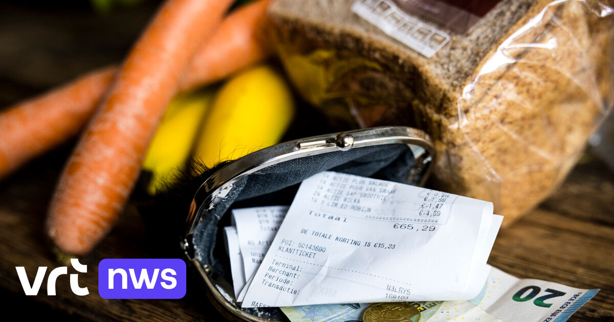 Voedingsmiddelen zijn nog steeds duurder: de inflatie in België is iets meer aangetrokken