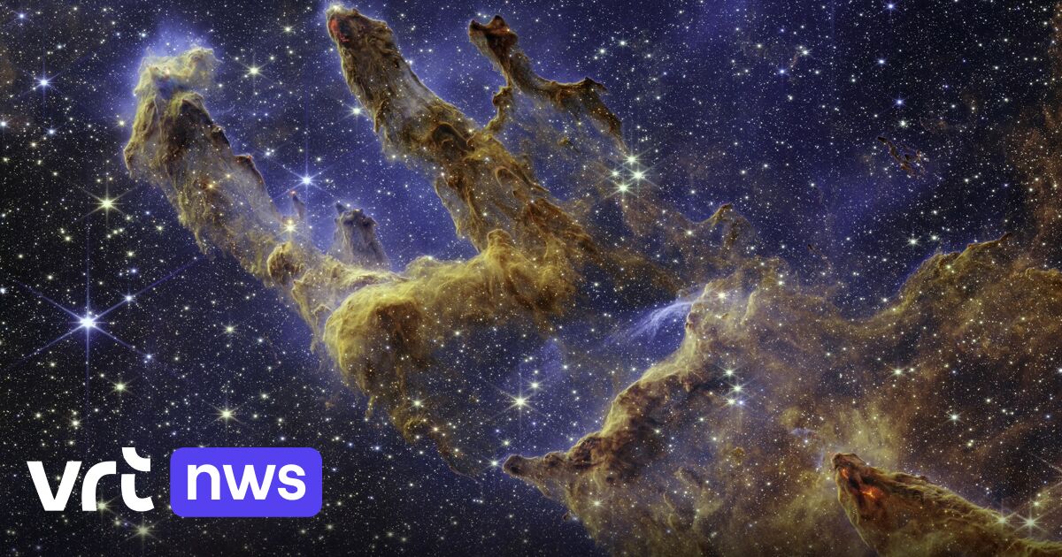 James Webb Space Telescope Captures Crisp New Image Of Iconic Pillars Of Creation World