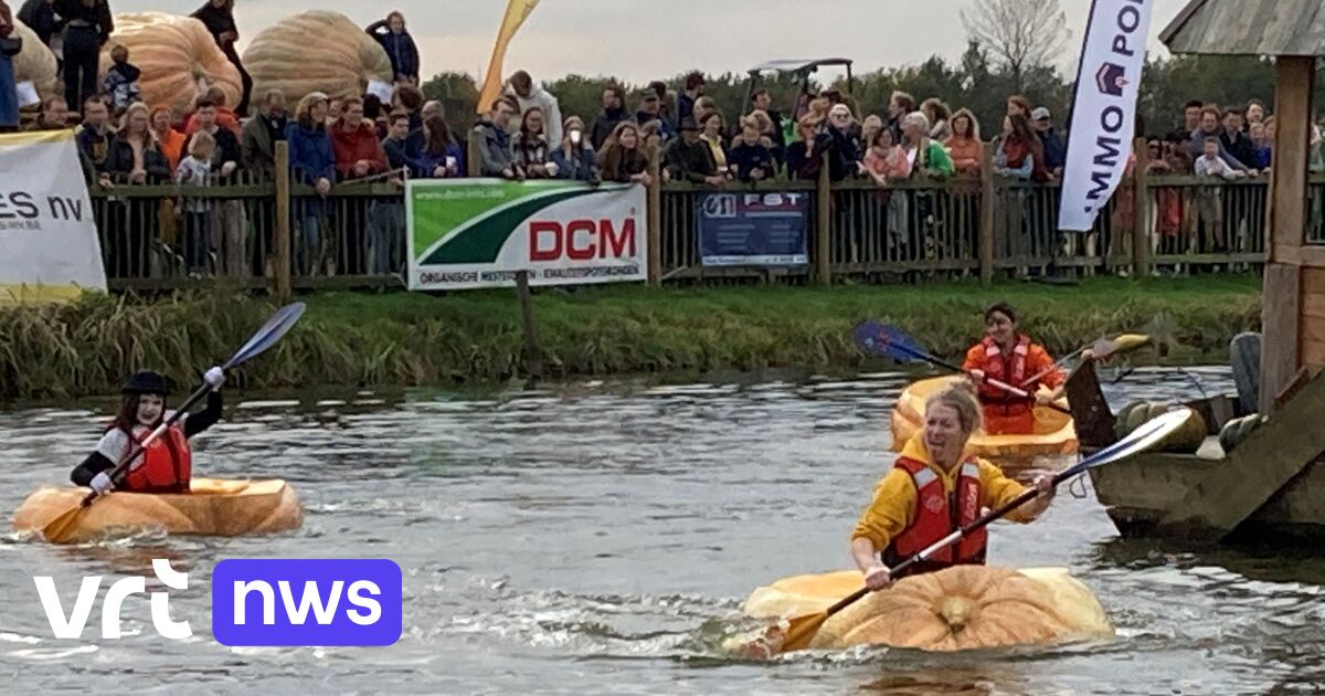 Varen in een uitgeholde pompoen? In Kasterlee deden ze het al voor de
