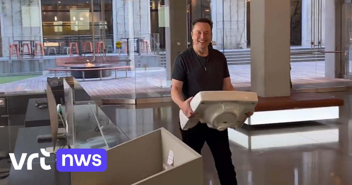 Elon Musk visits the Twitter headquarters with the sink in hand, the acquisition seems almost certain