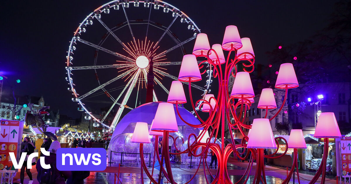 In the historic center of Brussels, “winter fun” is back in fashion.