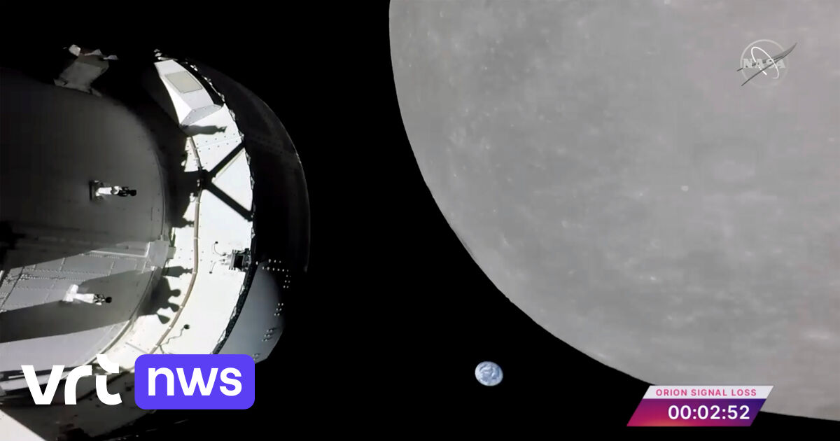 Ruimteschip scheerde rakelings langs maan voor Artemis-missie en test voor het maanstation | VRT NWS: nieuws