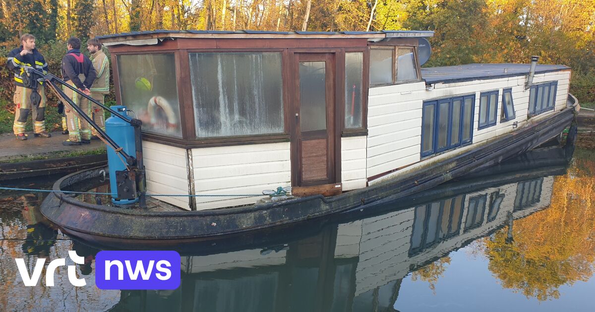 Mayor Herentals wants nearly sunken houseboat to disappear within a week: ‘Risk of recurrence and environmental damage is too great’