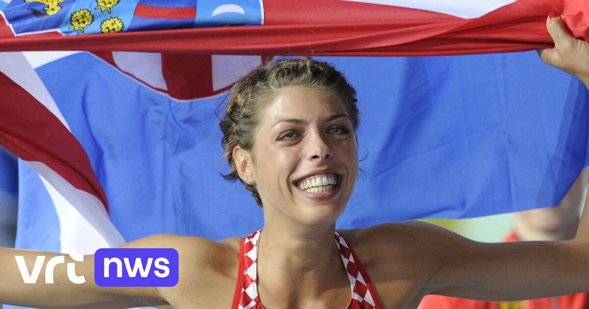 Blanka Vlasic, exhoogspringster en vrouw van Ruben Van Gucht