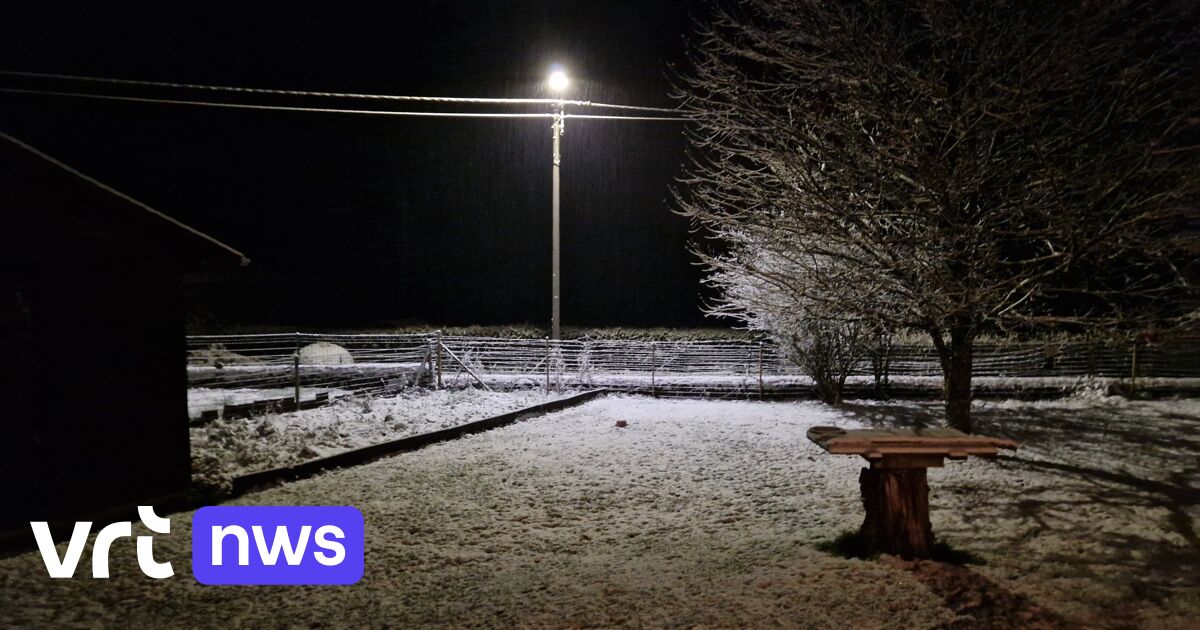 KMI Waarschuwt Voor Gladde Wegen Door Het Winterse Weer, Kans Op Enkele ...