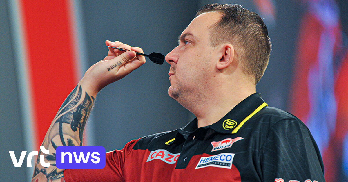 Antwerp top darts player Kim Huybrechts suffers a double broken collarbone: “Attacked from behind after football cup final”