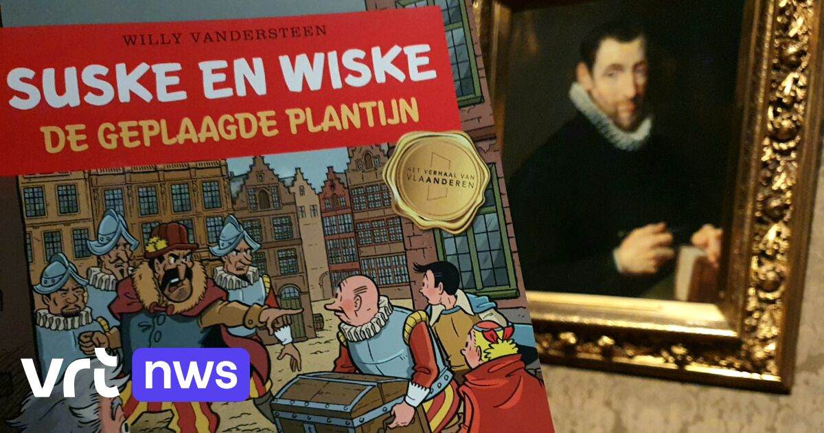 Suske en Wiske lanceren nieuw historisch album over Antwerpse drukker