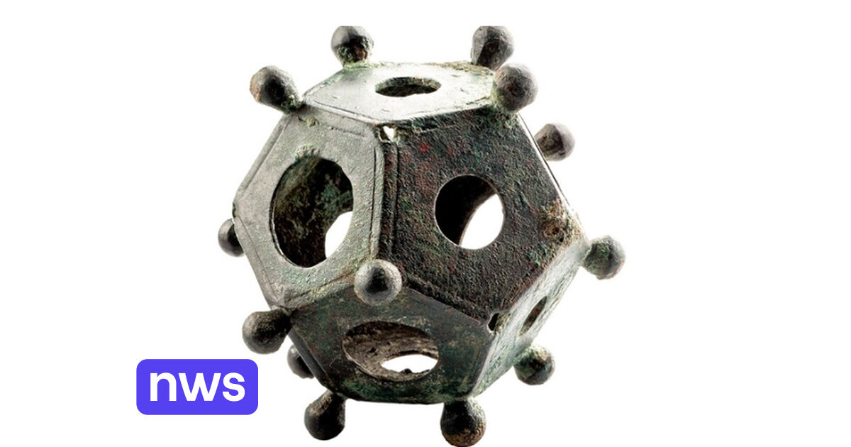 Amateurarcheoloog uit Alken vindt dodecaëder in Kortessem: een zeldzaam his