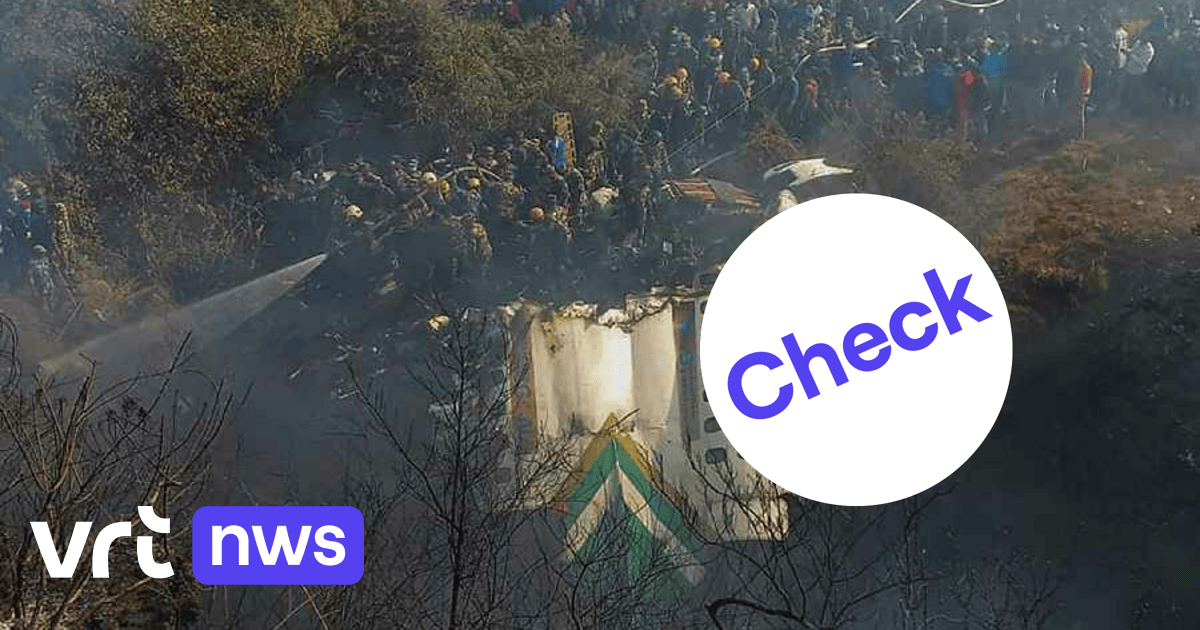 Image accompanying Een passagier vanuit het neergestorte Nepalese vliegtuig filmde de crash via een livestream.
