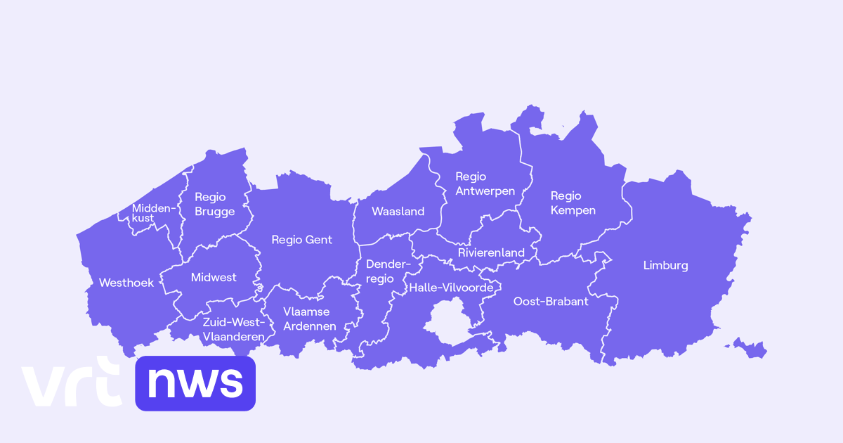 Parliament OKs Flemish carve up into 15 regions | VRT NWS: news