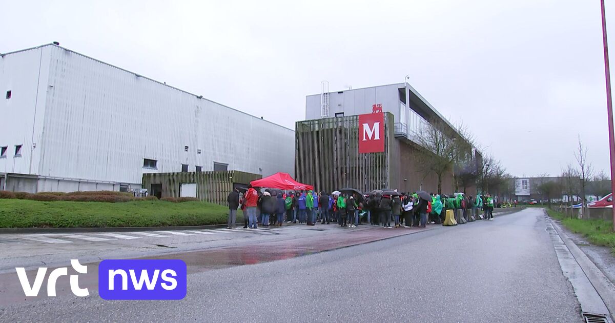 Drogenbos’ online order depot of Delhaize obstructed by trade unions