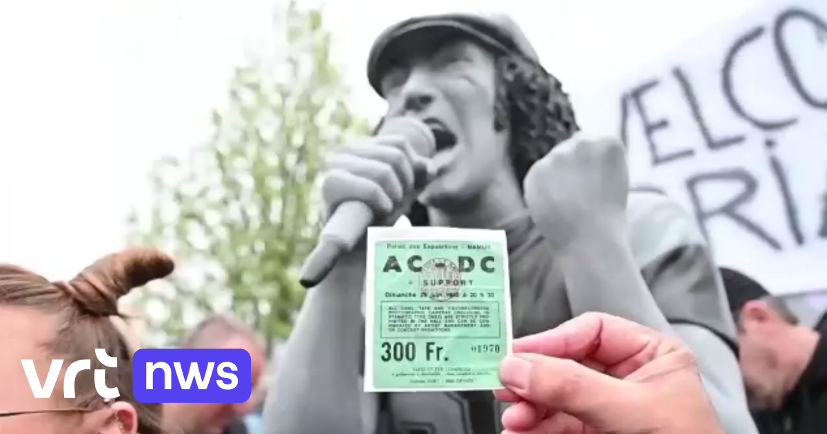 Fans push for AC/DC tribute in Namur with proposed street name