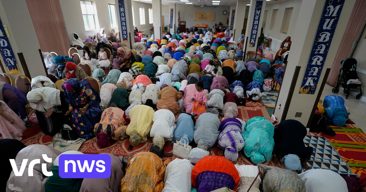 In beeld: moslims vieren wereldwijd het einde van de ramadan | VRT NWS