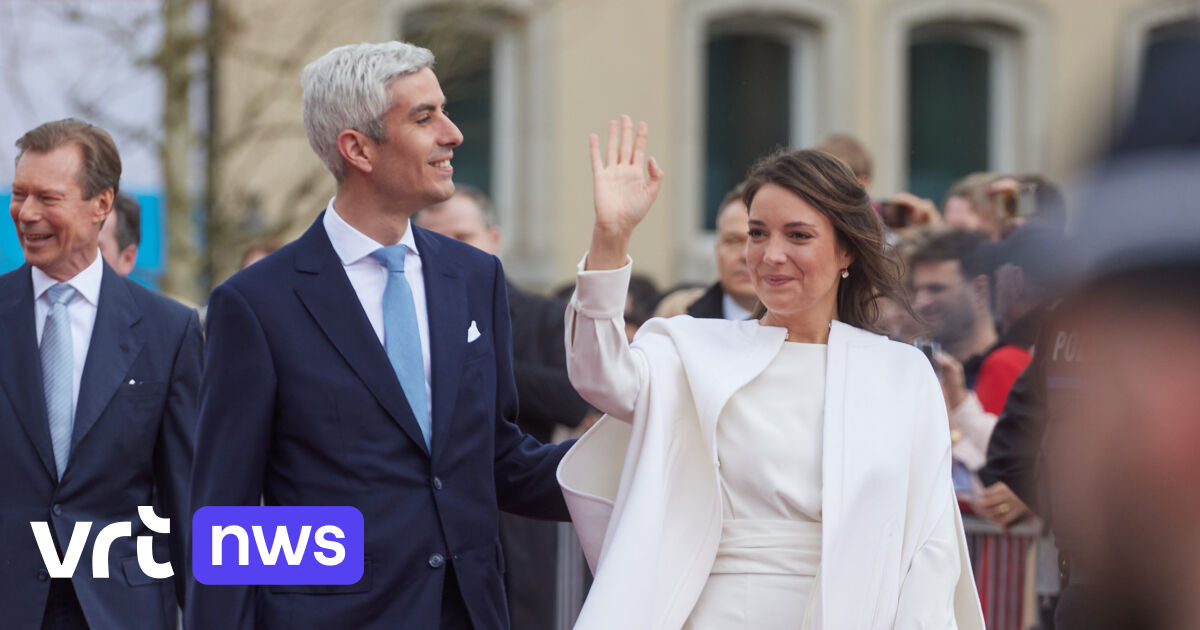 Luxembourg Royal Wedding: Civil Ceremony and Reception Details