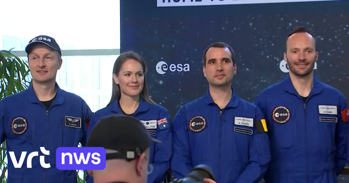 Zijn eerste maand op de ruimteschool, Belgisch astronaut Raphaël ...