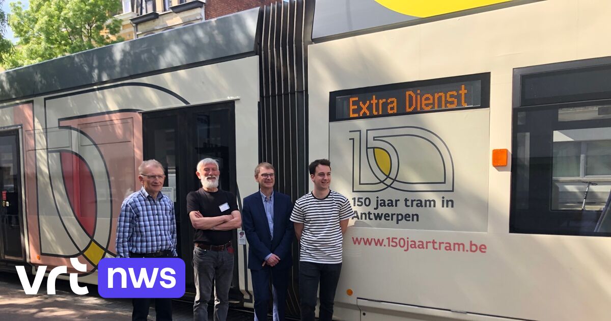 150 Jaar Tram In Antwerpen Groot Tramfeest Op Zondag 28 Mei Vrt Nws