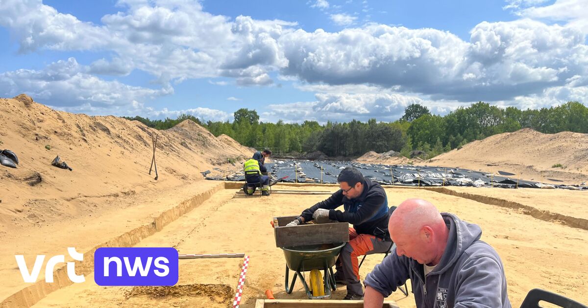 Archeologen Zoeken In Lommel Naar Prehistorische Overblijfselen Uit