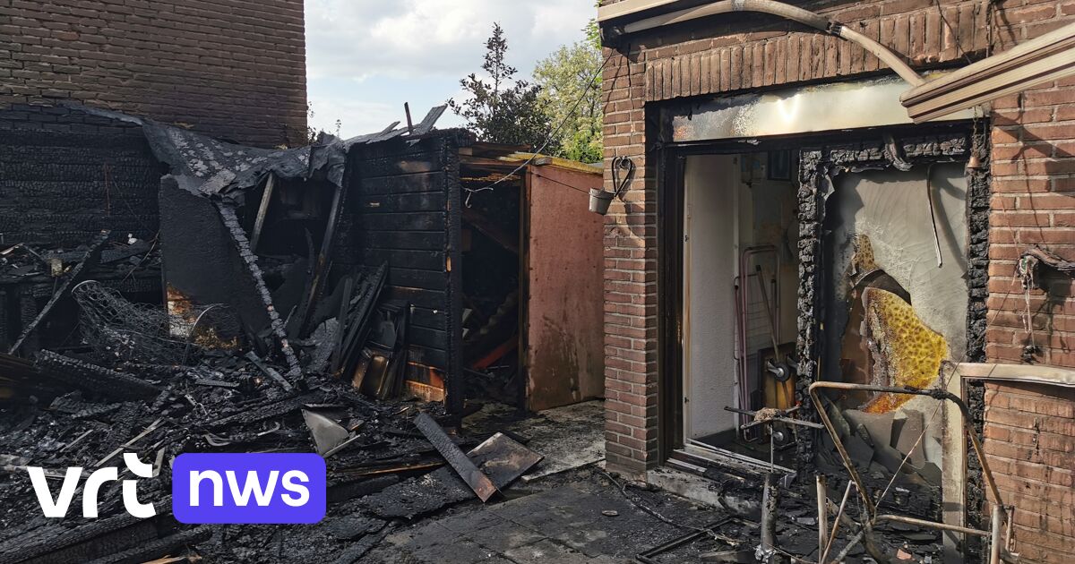 Brand Vernielt Achterbouw Van Woning In Machelen | VRT NWS: Nieuws