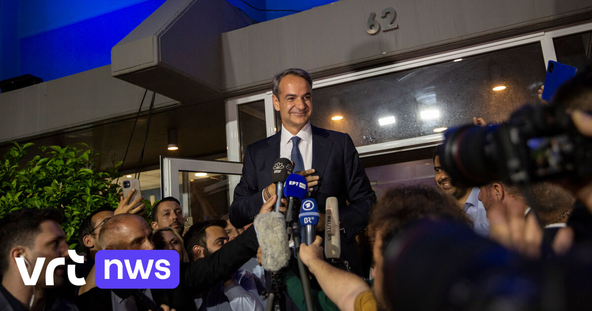 Griekse premier Mitsotakis wint overtuigend verkiezingen,