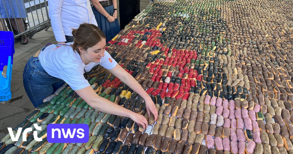 Bakers Bring James Ensor’s “The Intrige” to Life with 19,000 Eclairs at Antwerp’s Museum of Fine Arts