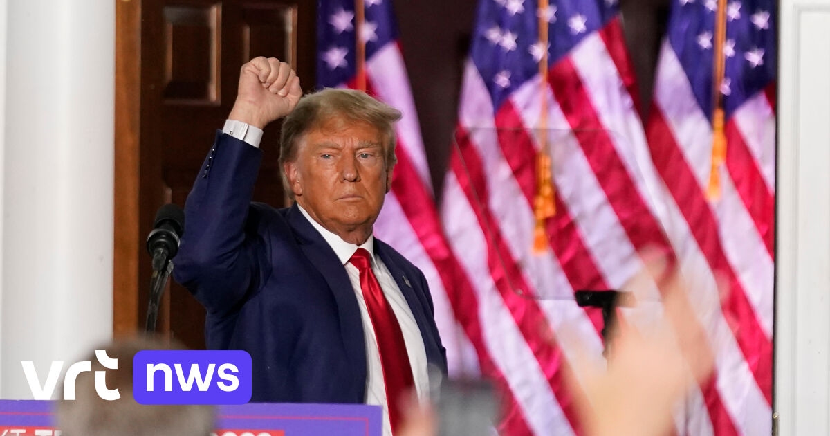 Oud-president Donald Trump pleit onschuldig in rechtszaak over