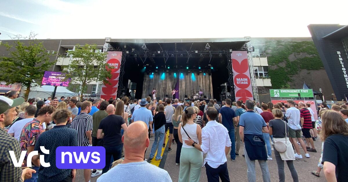 Gratis stadsfestival Genk on Stage gestart 3 dagen muziek met 100