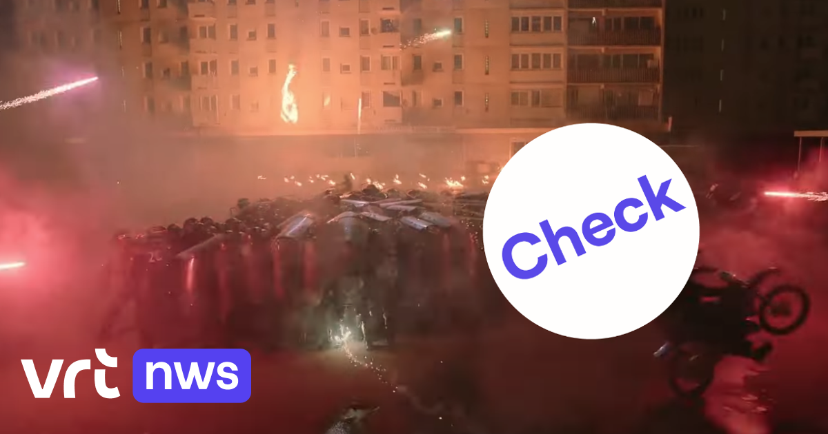Image accompanying Deze video toont de plundering van een supermarkt tijdens de recente rellen in Frankrijk.