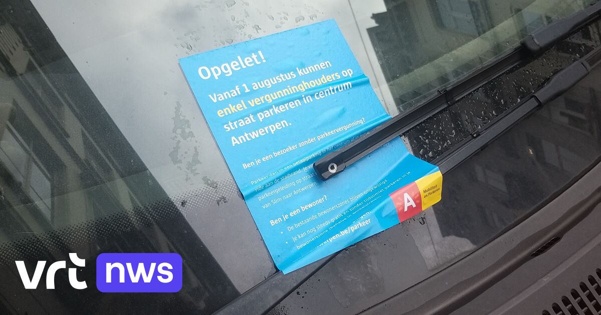 Stad Antwerpen sensibiliseert voor nieuwe regeling straatparkeren die
