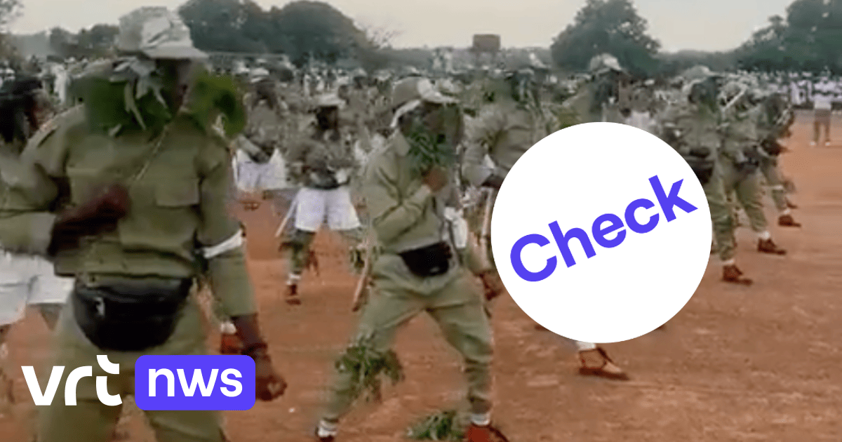 Image accompanying Deze video toont een training van het leger van Niger. De beelden tonen hoe het leger traint om af te rekenen met de uitvoerders van de recente staatsgreep.