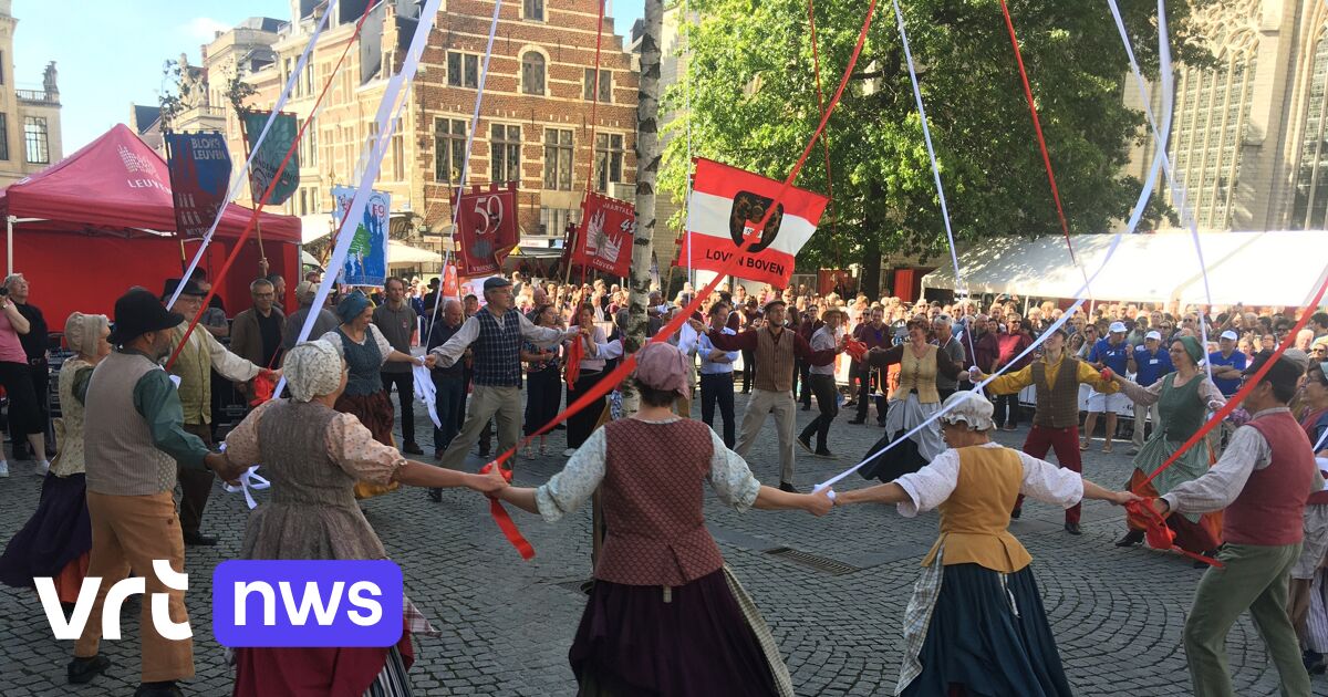 Meyboom In Leuven Opnieuw Succesvol Geplant Blijft Toch Altijd Stressvol VRT NWS Nieuws