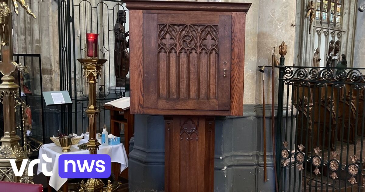 Pastoor Van Meerbergen van Diest zoekt nieuw tabernakel om hosties te