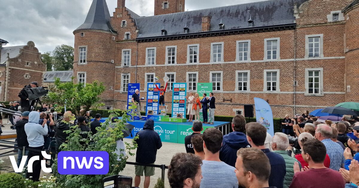 Laatste rit Renewi Tour vertrekt aan brug van Vroenhoven in Riemst en ...