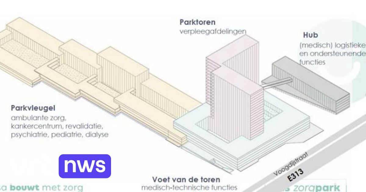 Hasselt Krijgt Eengemaakte Ziekenhuiscampus Jessa Ziekenhuis Stelt Plannen Voor VRT NWS Nieuws