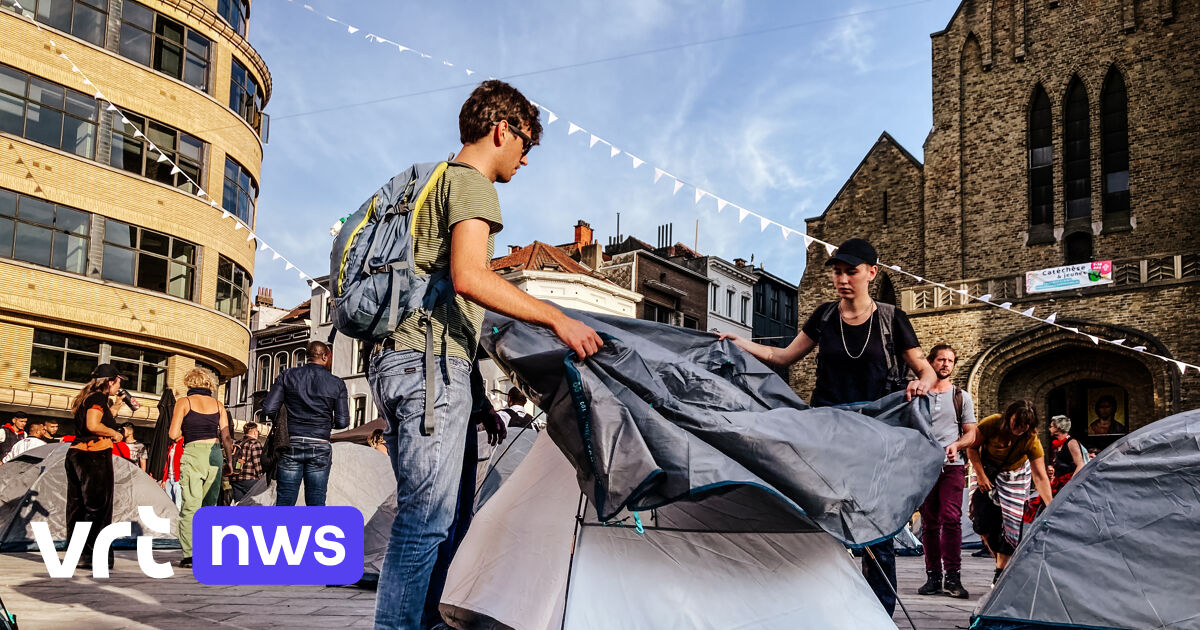 80 Asielzoekers Van Tentenkamp Bij Flageyplein Krijgen Onderdak In ...