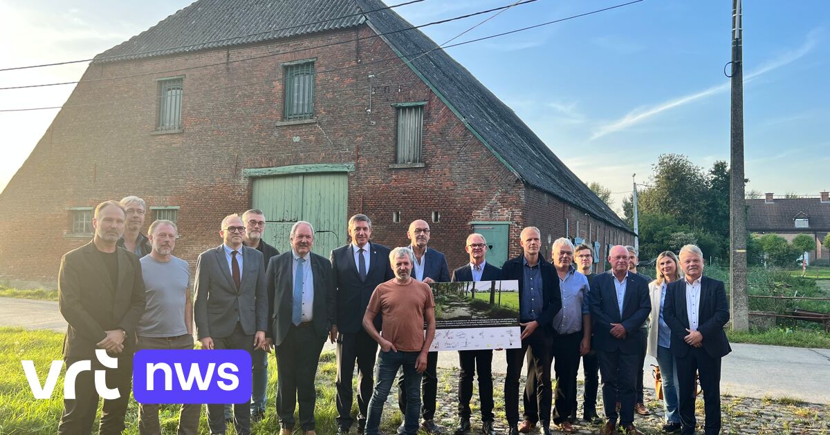 Le paysage et les fermes autour du Port du Pays de Waes protégés en