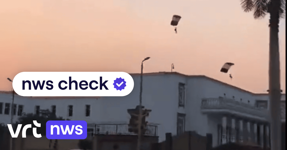 Image accompanying Dit zijn paraglidende Hamasstrijders die Israël binnenkomen.